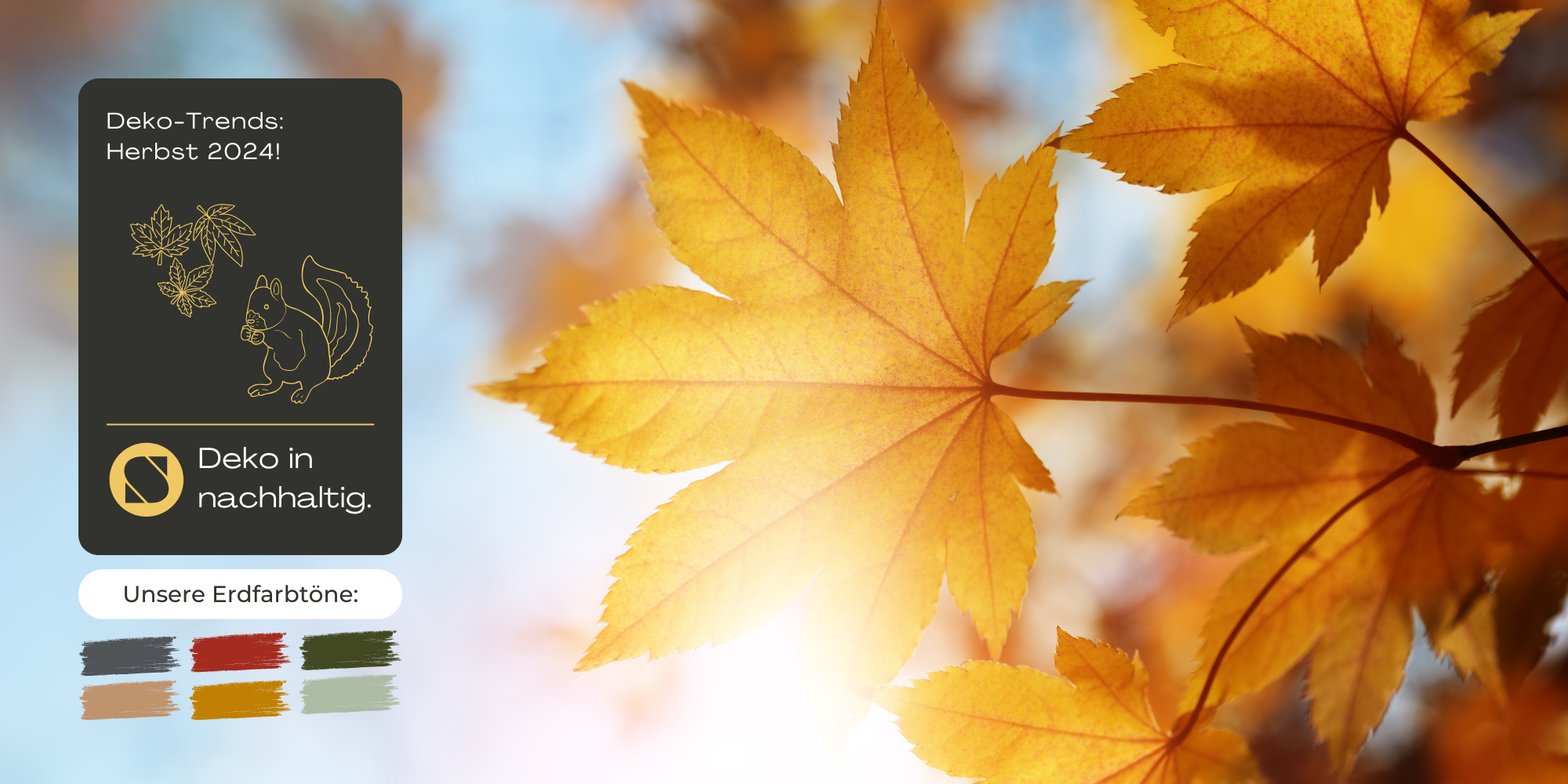 Vorschaubild zu Blogartikel: Deko Trends Herbst 2024