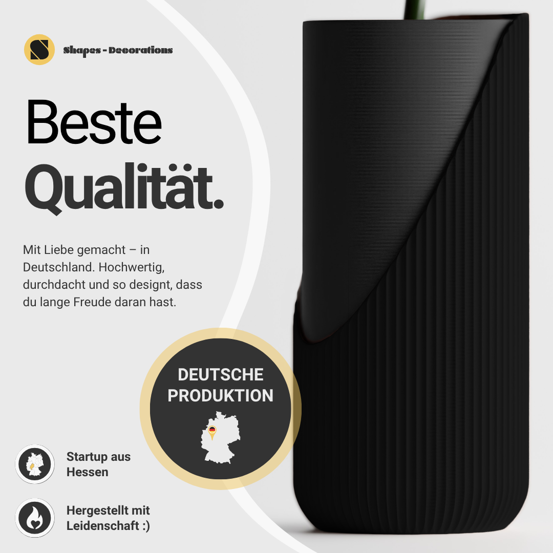 Encastra klein (17,3cm) – Vase by HpInvent