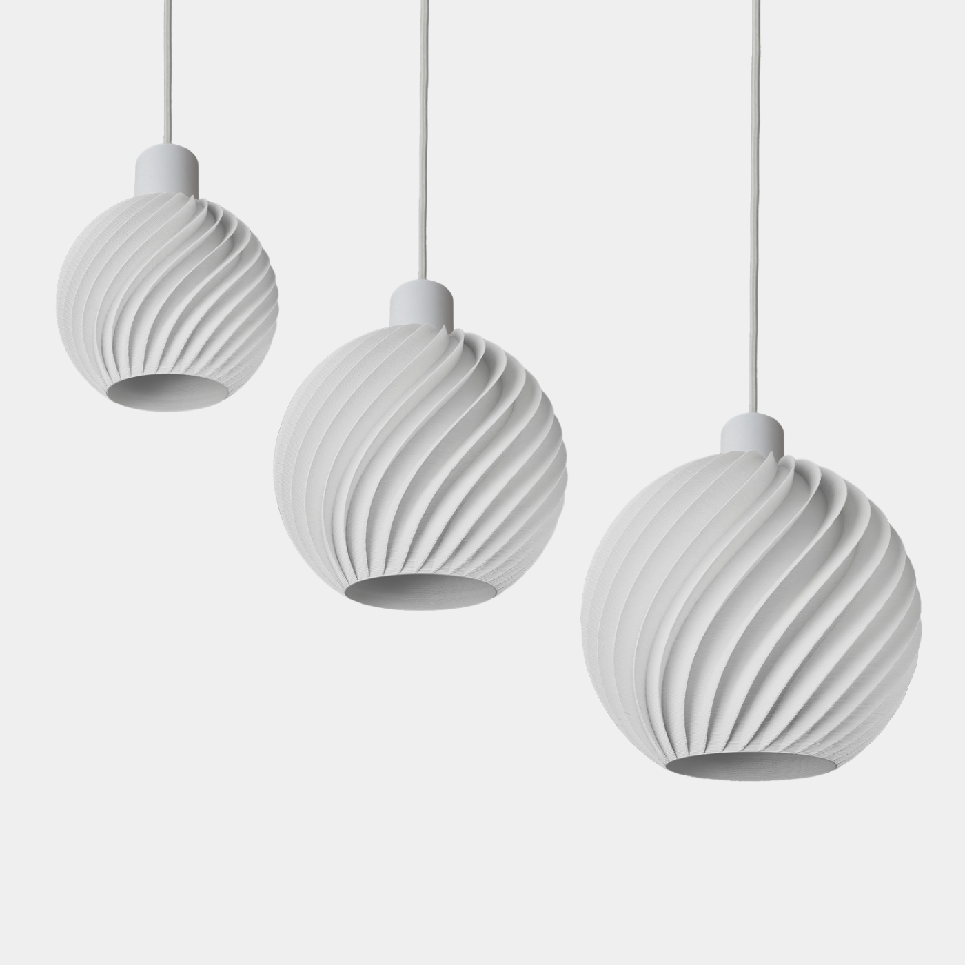 Ball Wave – Leuchtenschirm by Martin Žampach