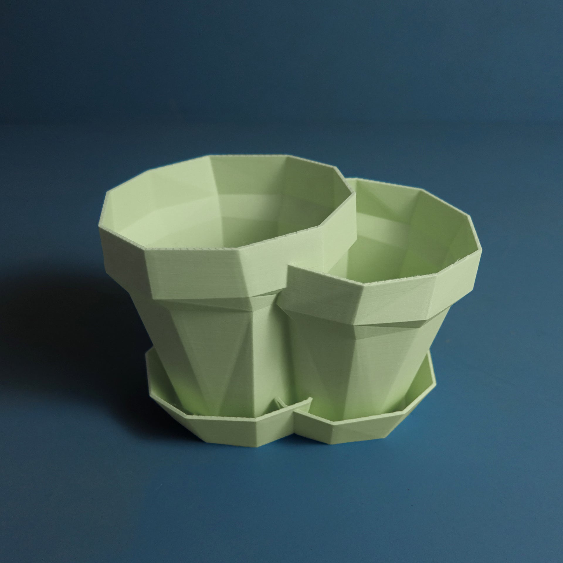 Double Planter Glitch – Blumentopf mit abnehmbarem Unterteller