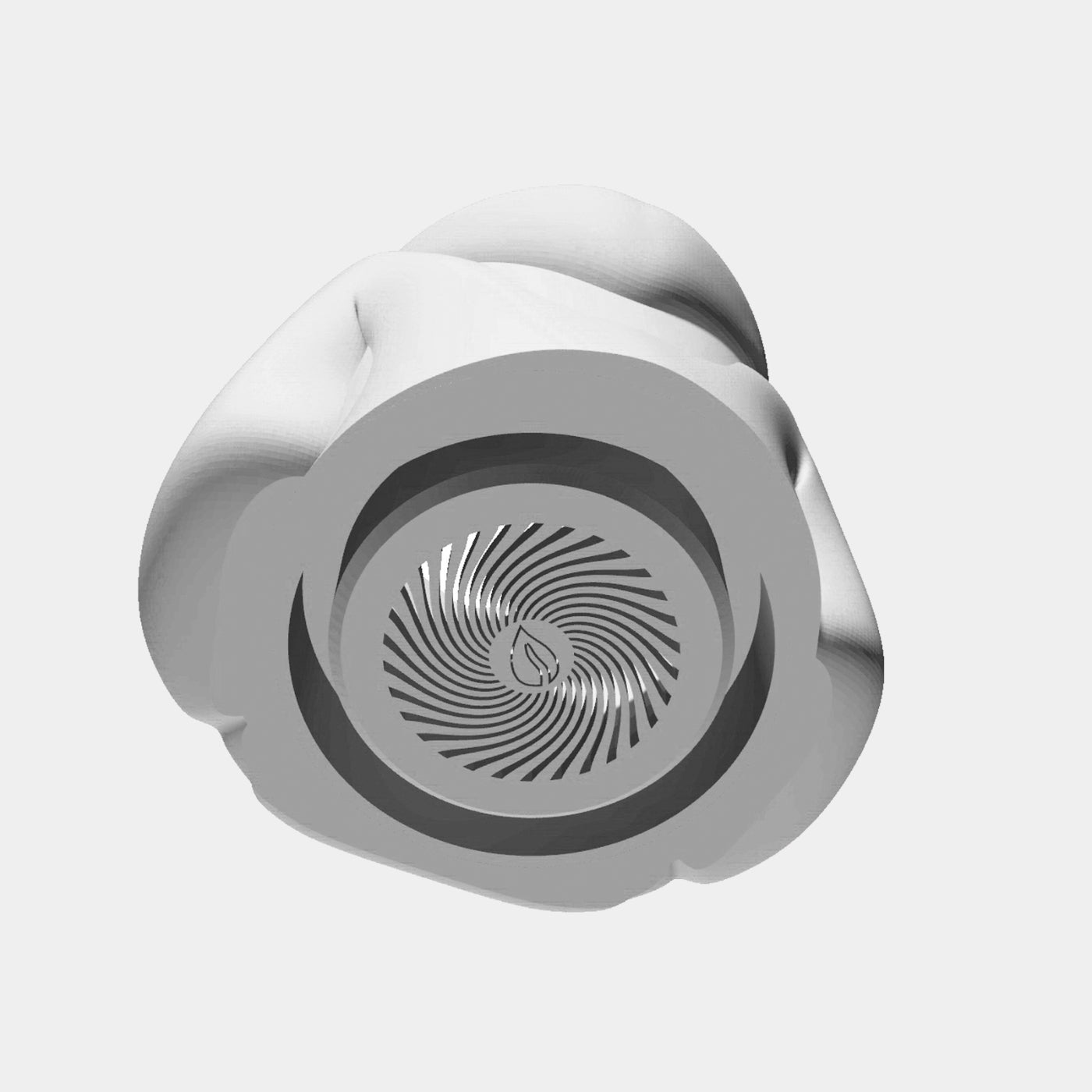 Flora Fashion – Blumentopf im Hoodie-Stil mit Unterteller