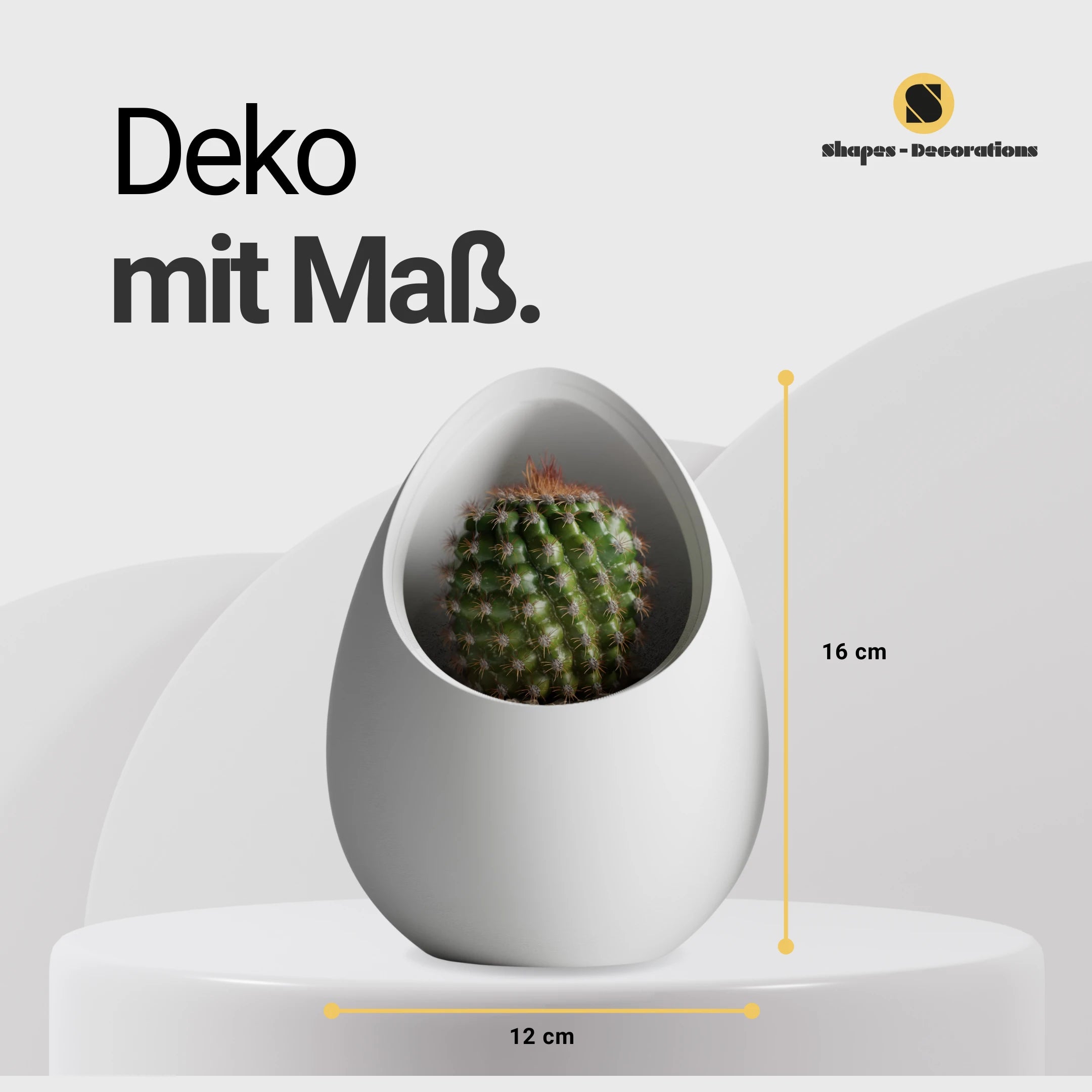 Nuvia Planter - Inspired by the idea of a nest.