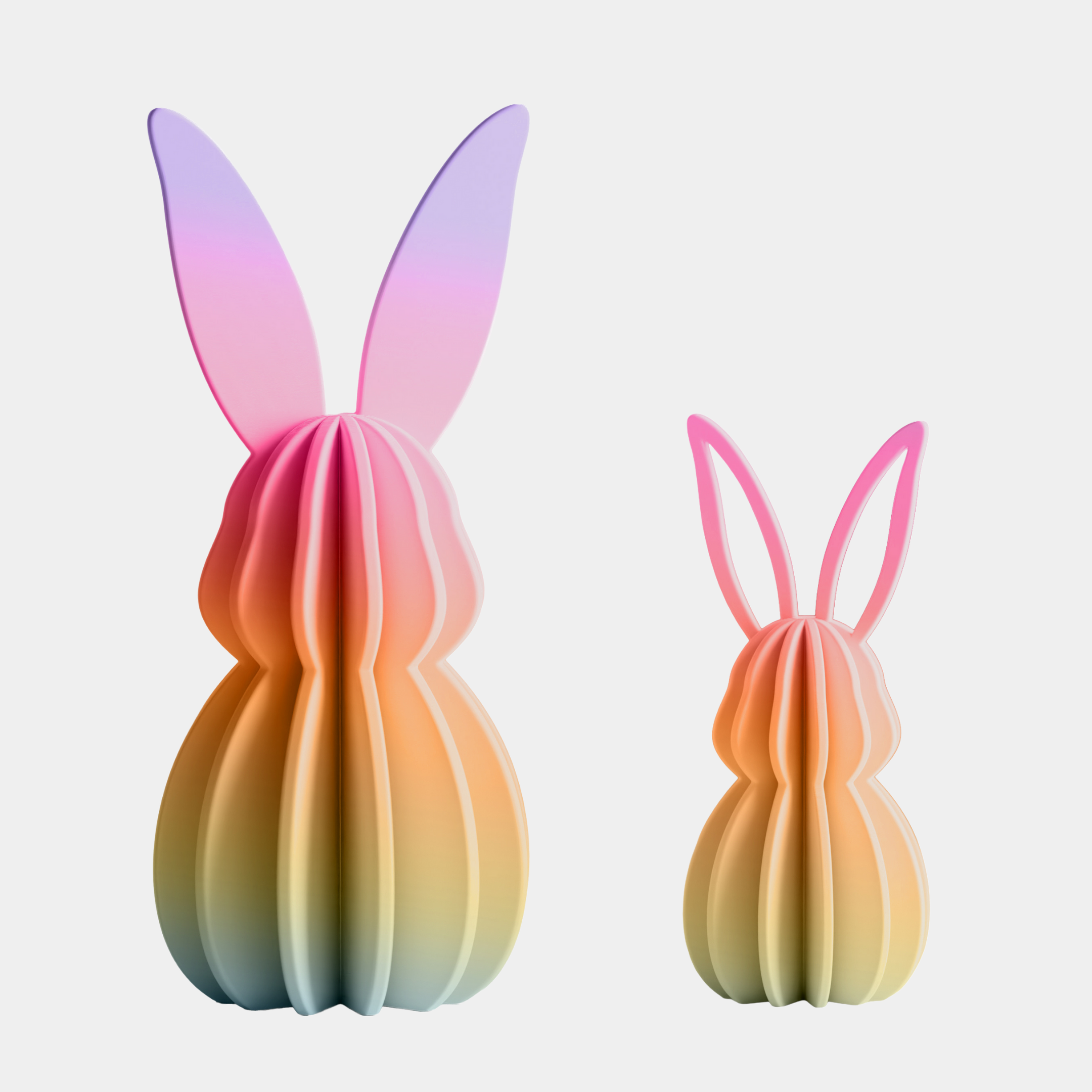 Osterhasen Set – Groß & Klein