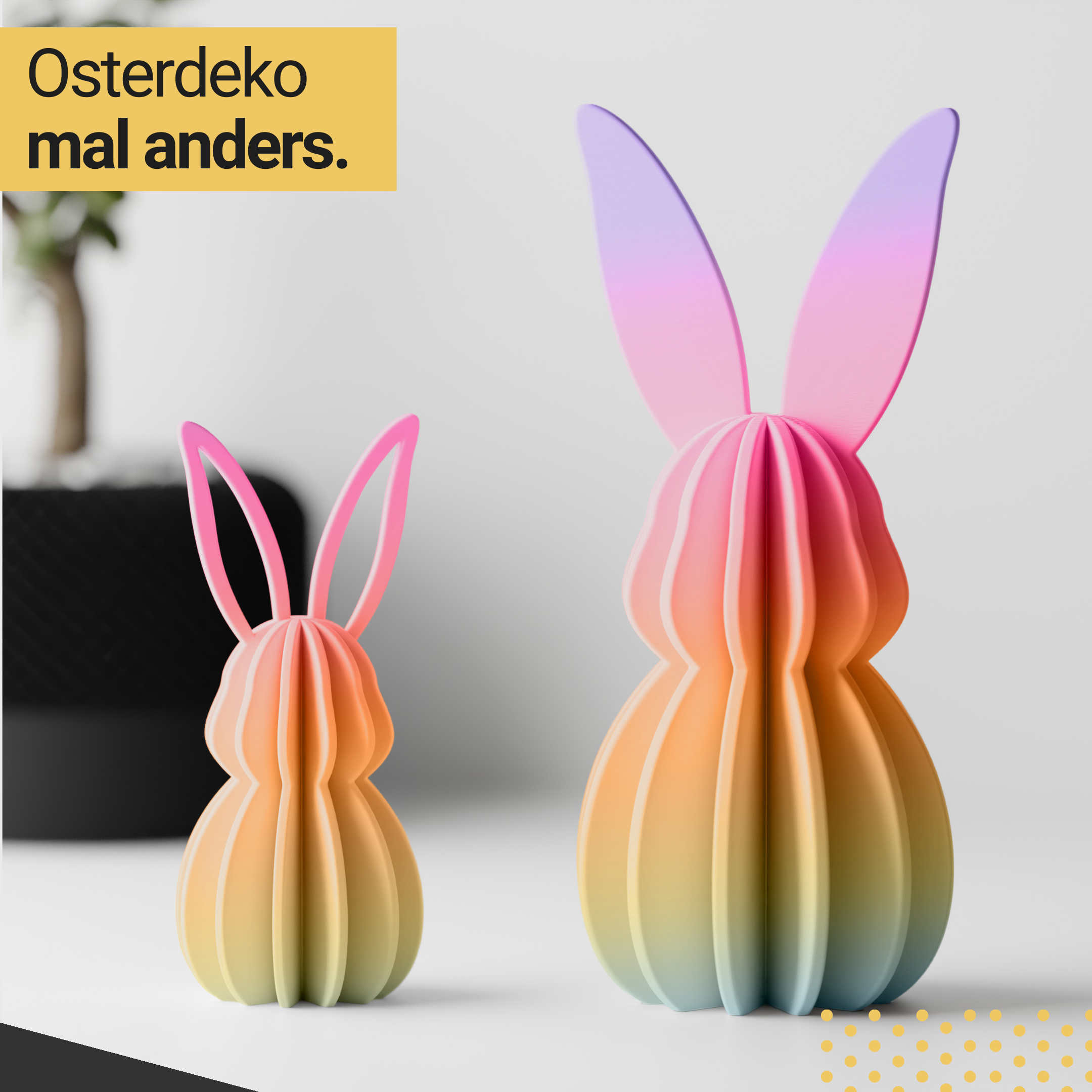 Osterhasen Set – Groß & Klein