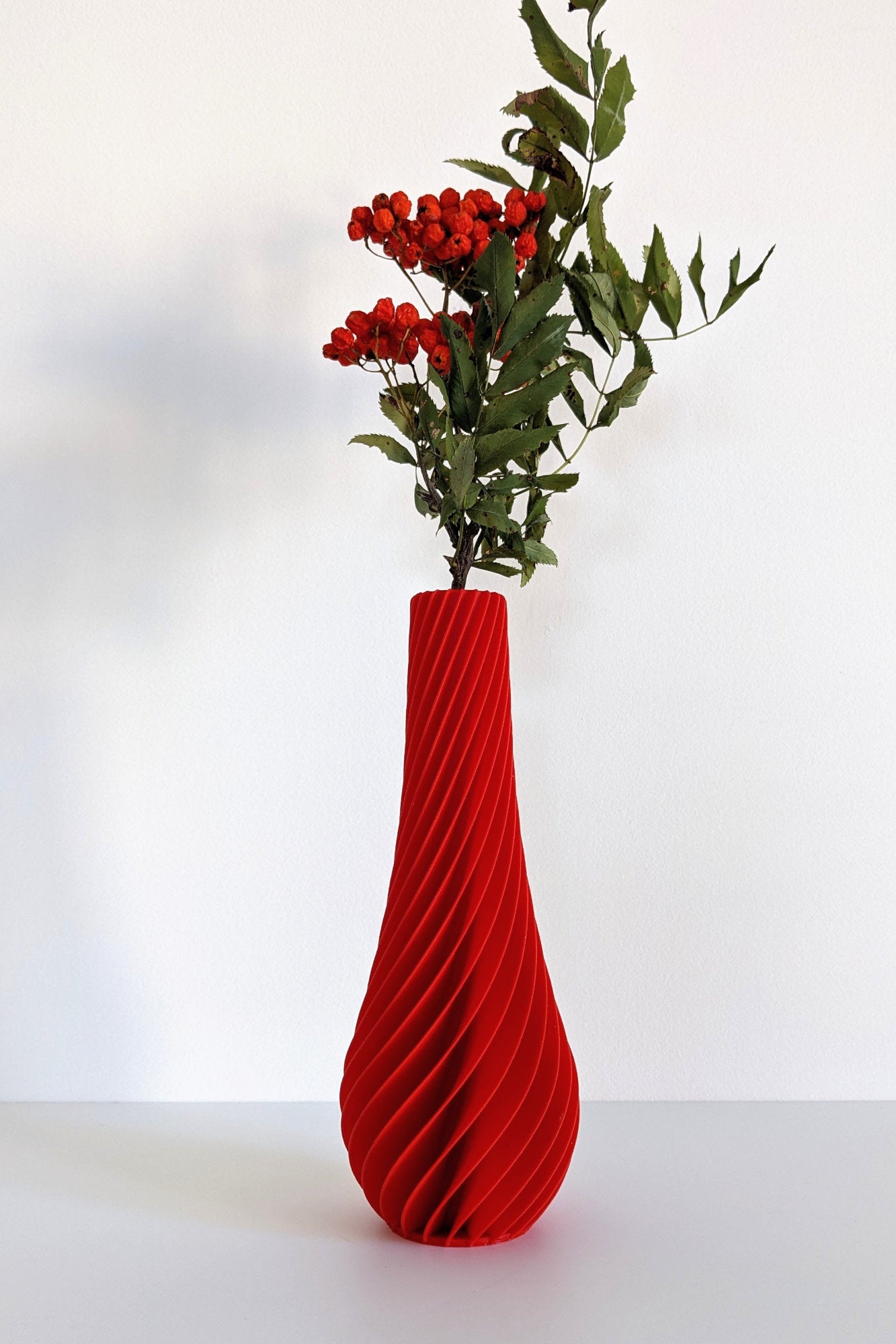 Spiral Two - Exclusive by Martin Žampach | Vase - terracotta - Realbild