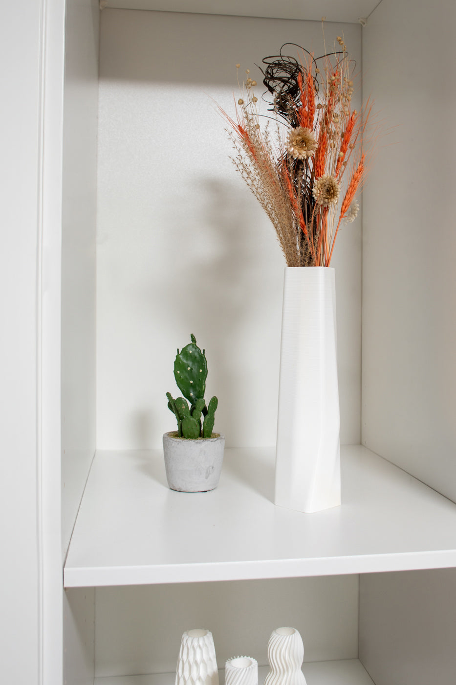 the vase - square (basic) - weiß