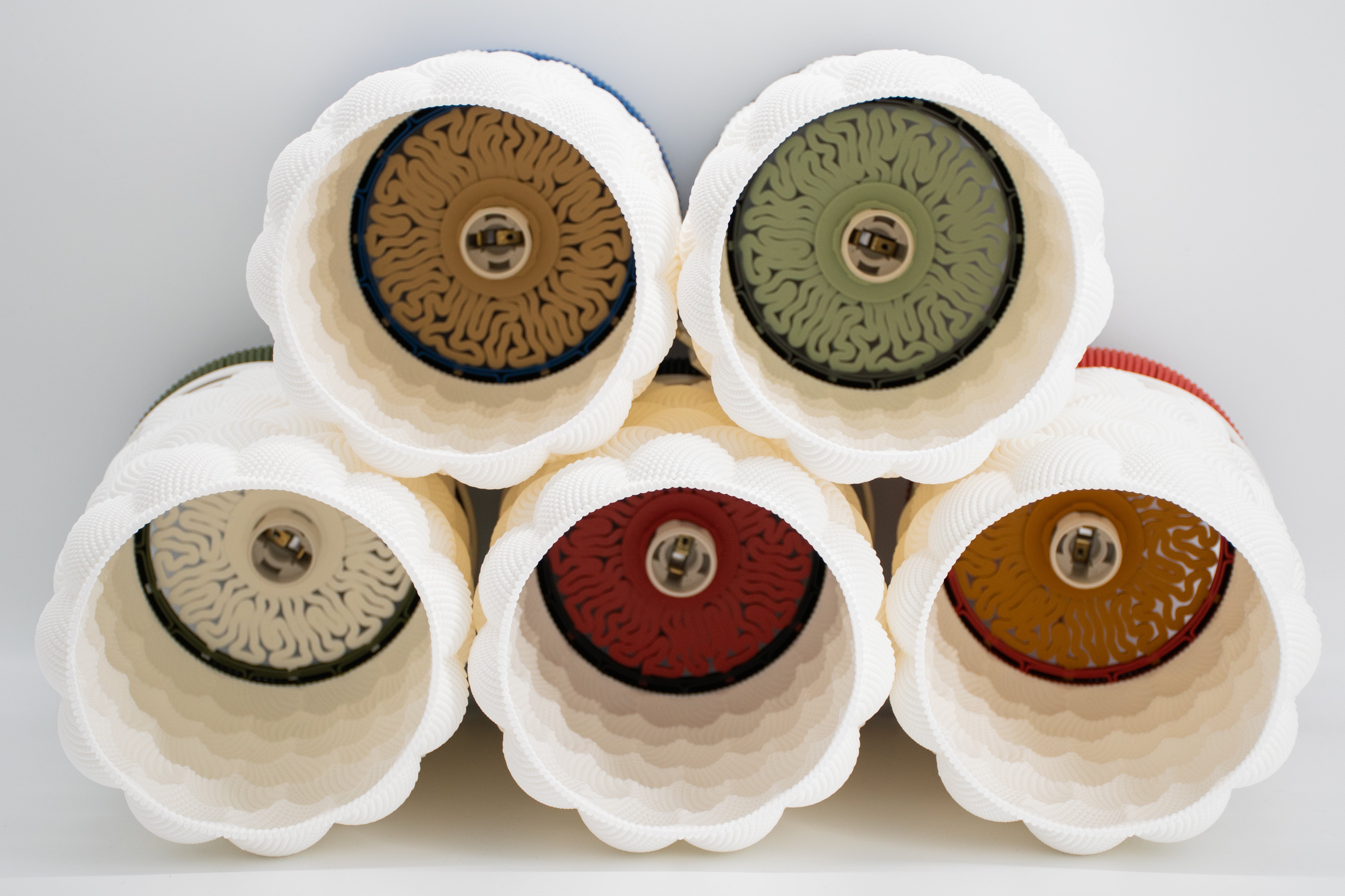 The Tube - Wavy Bubbles - Tischleuchte - alle Farben - Innenraum