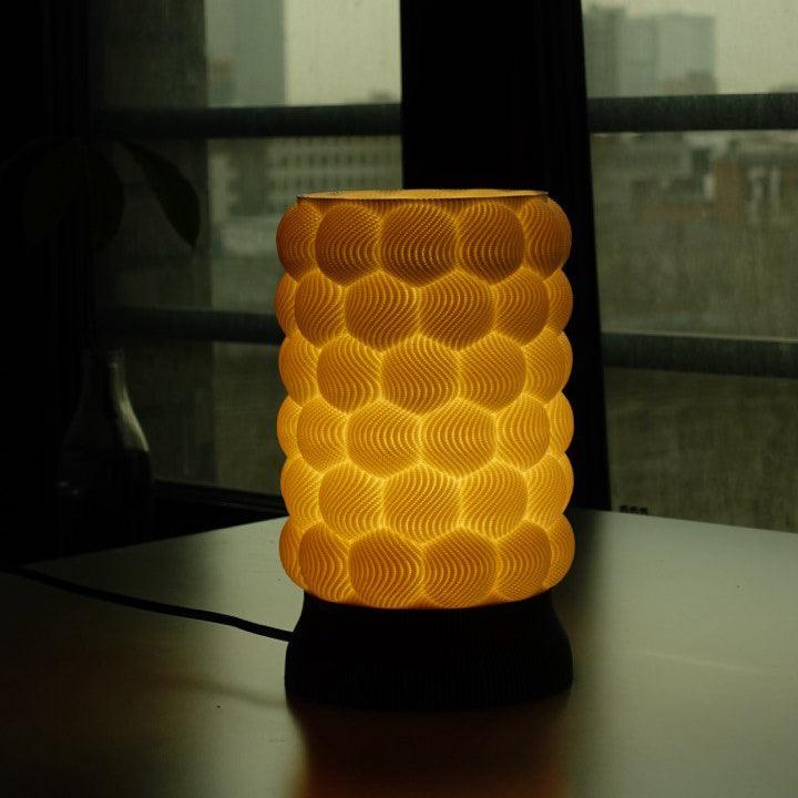 The Tube - Wavy Bubbles - Tischleuchte - Realbild