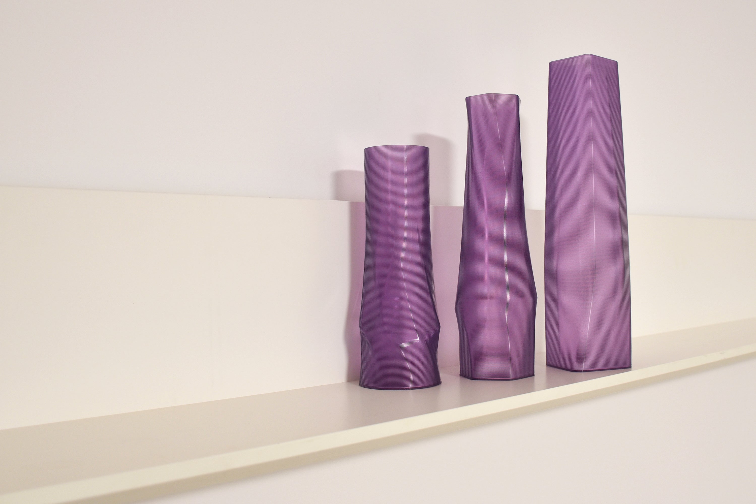 the vase - geometrio (deco) - lila