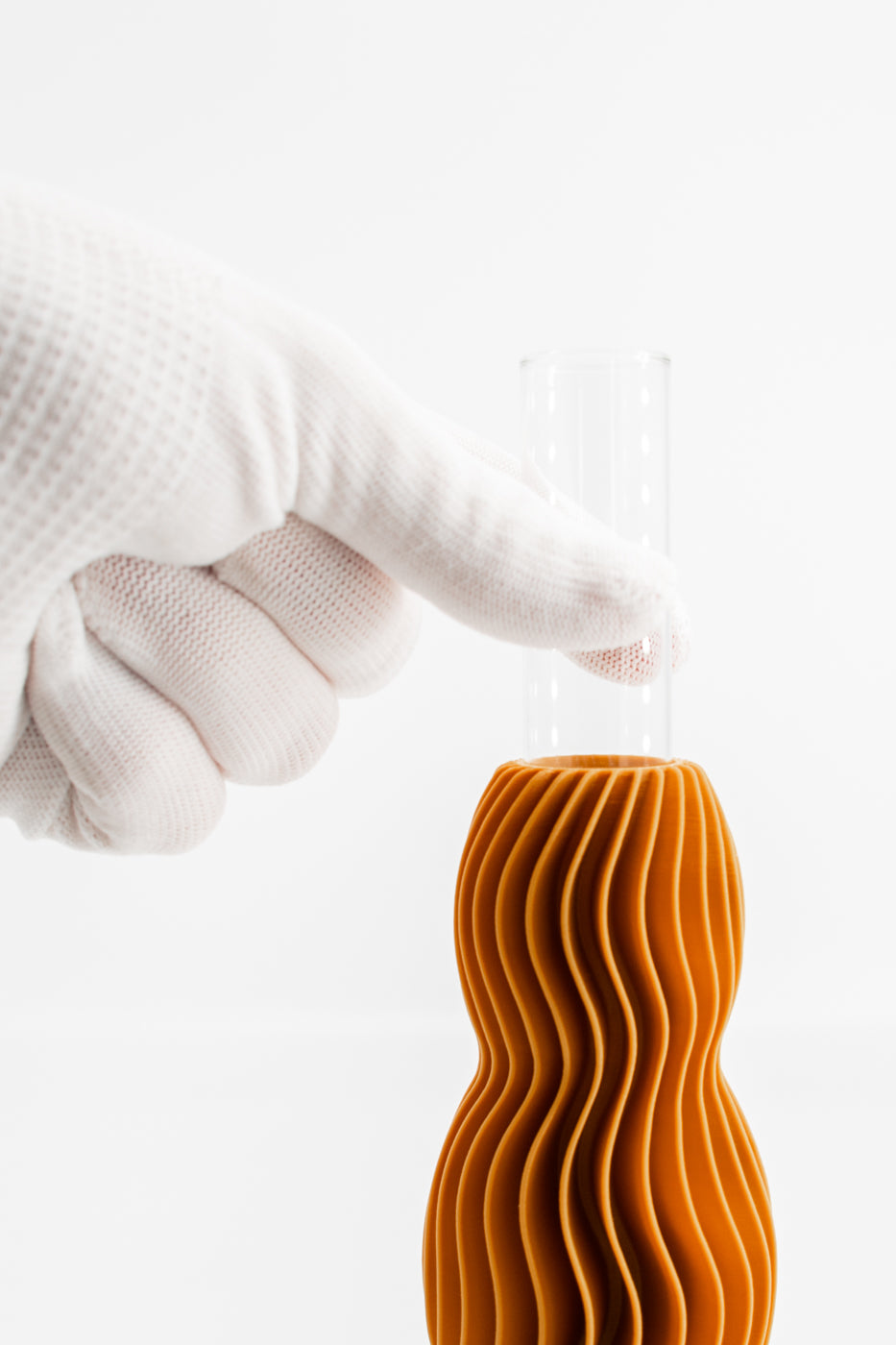 Wave Three - Exclusive by Martin Žampach | Vase - ocker