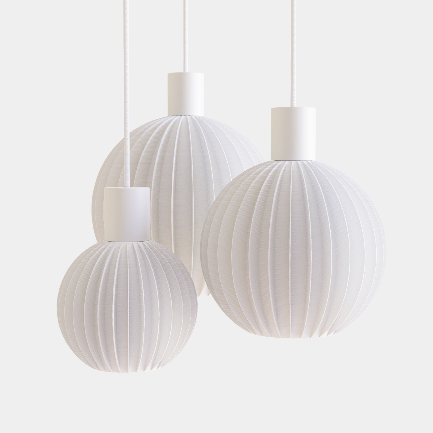 Ball Straight – Leuchtenschirm by Martin Žampach