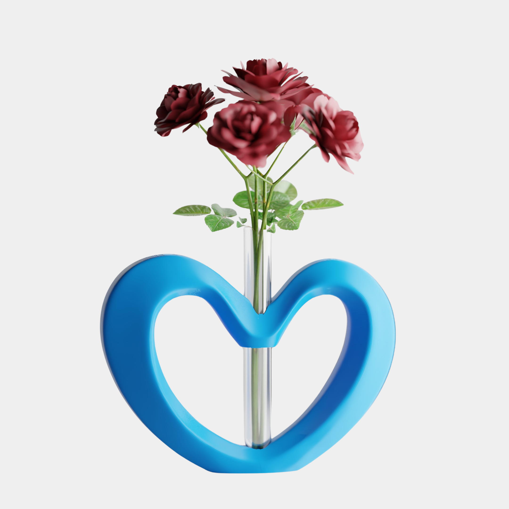 Herzvase – Single Bloom