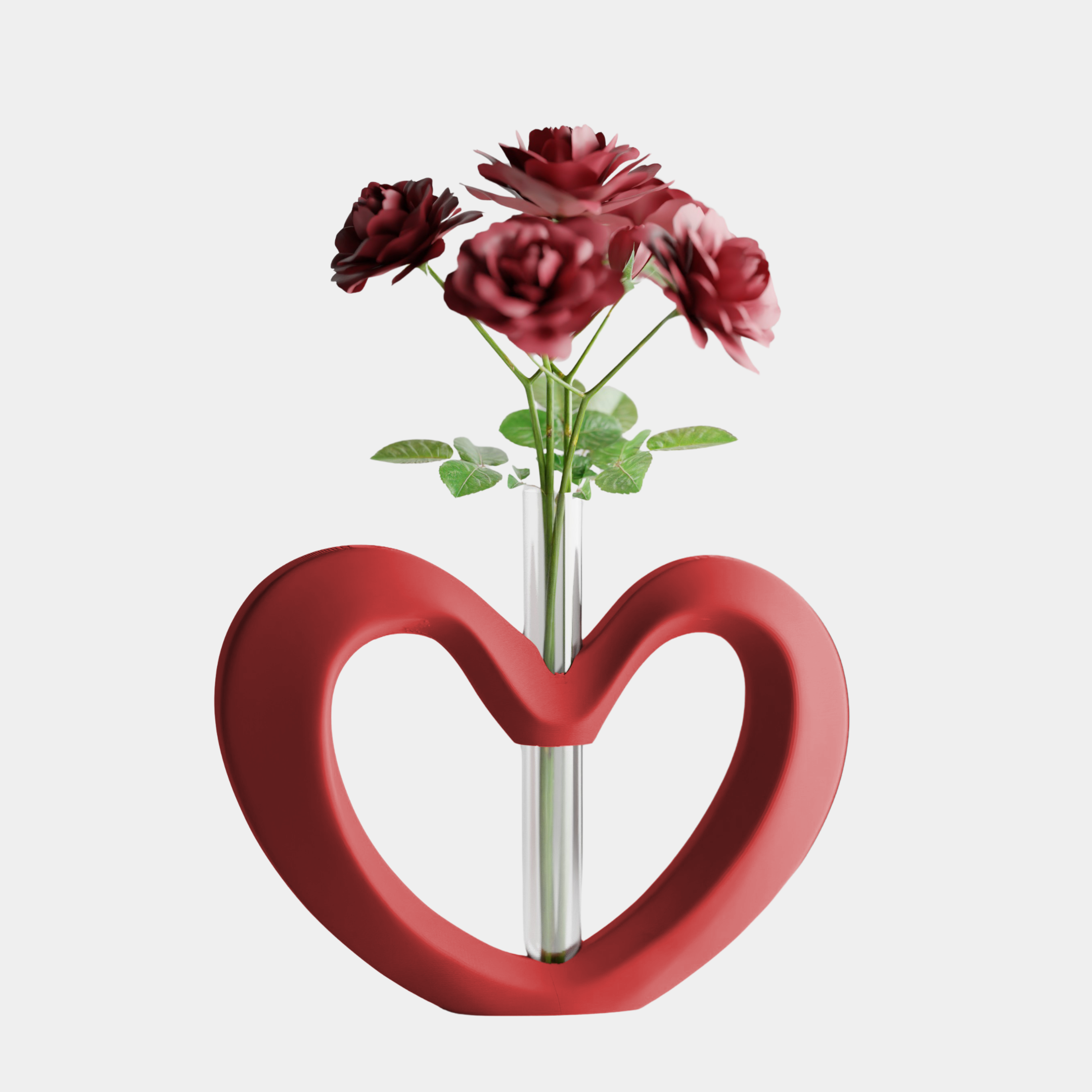 Herzvase – Single Bloom