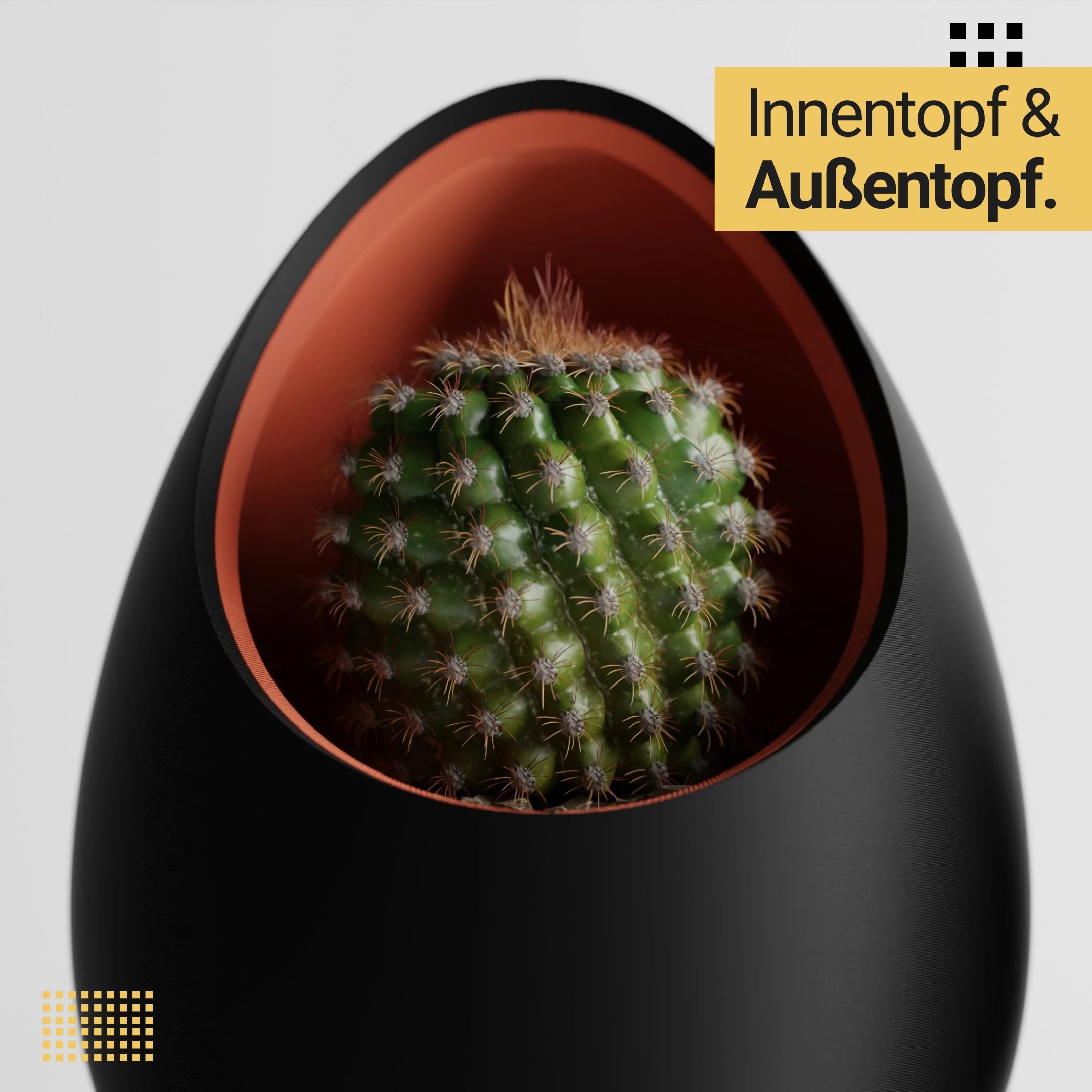 Nuvia Planter - Inspired by the idea of a nest.