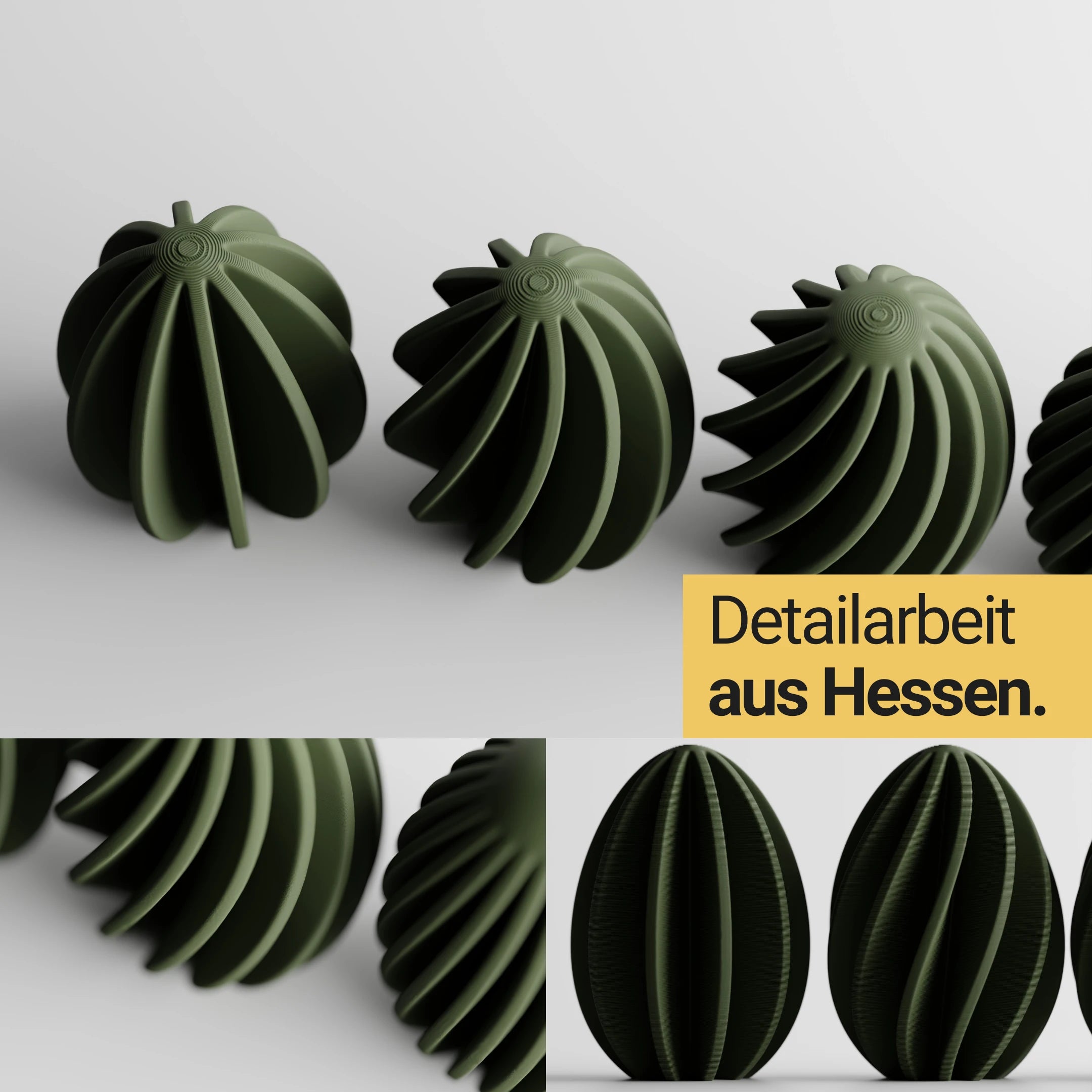 Ostereier Set – Deko Eier im Dreierset