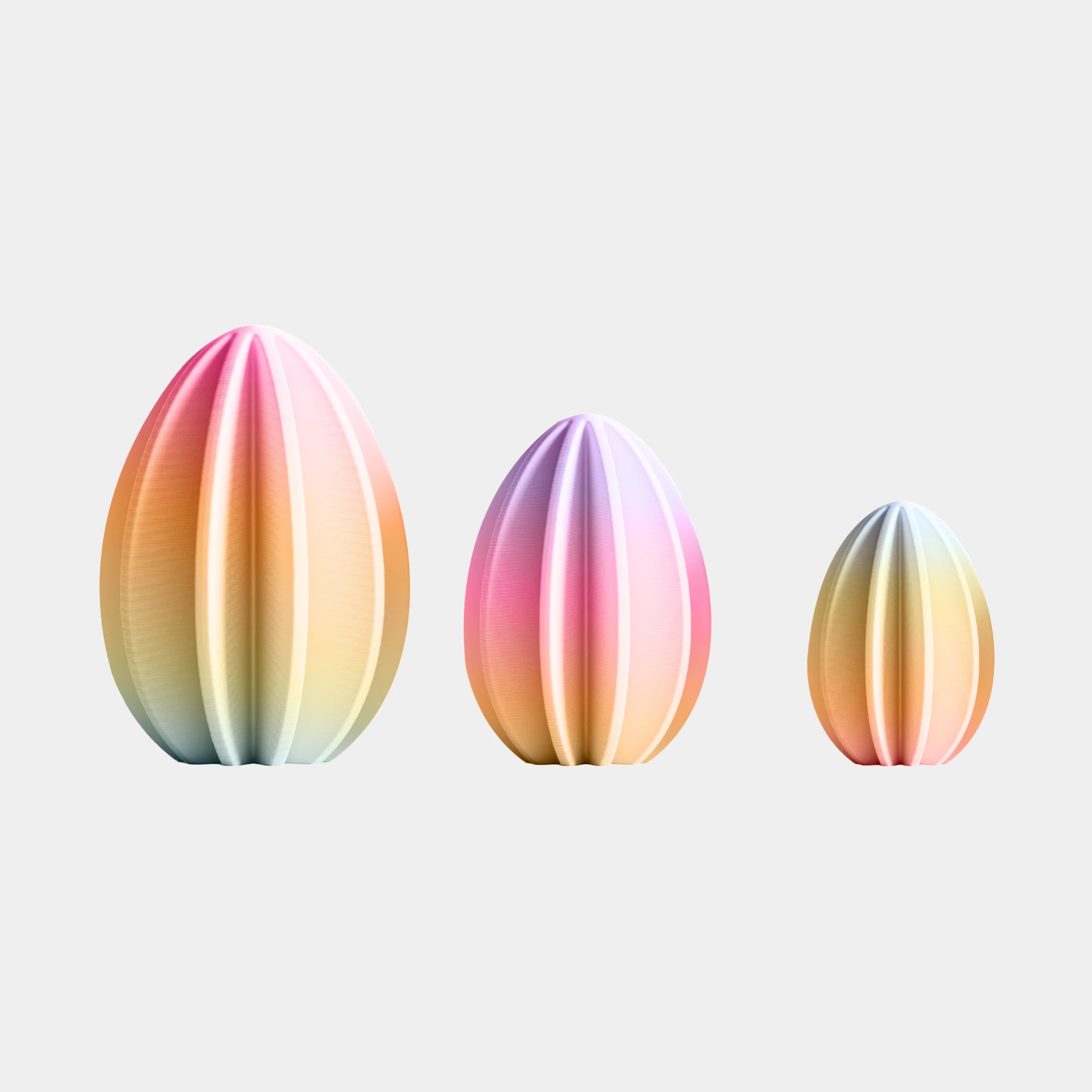 Ostereier Set – Deko Eier im Dreierset