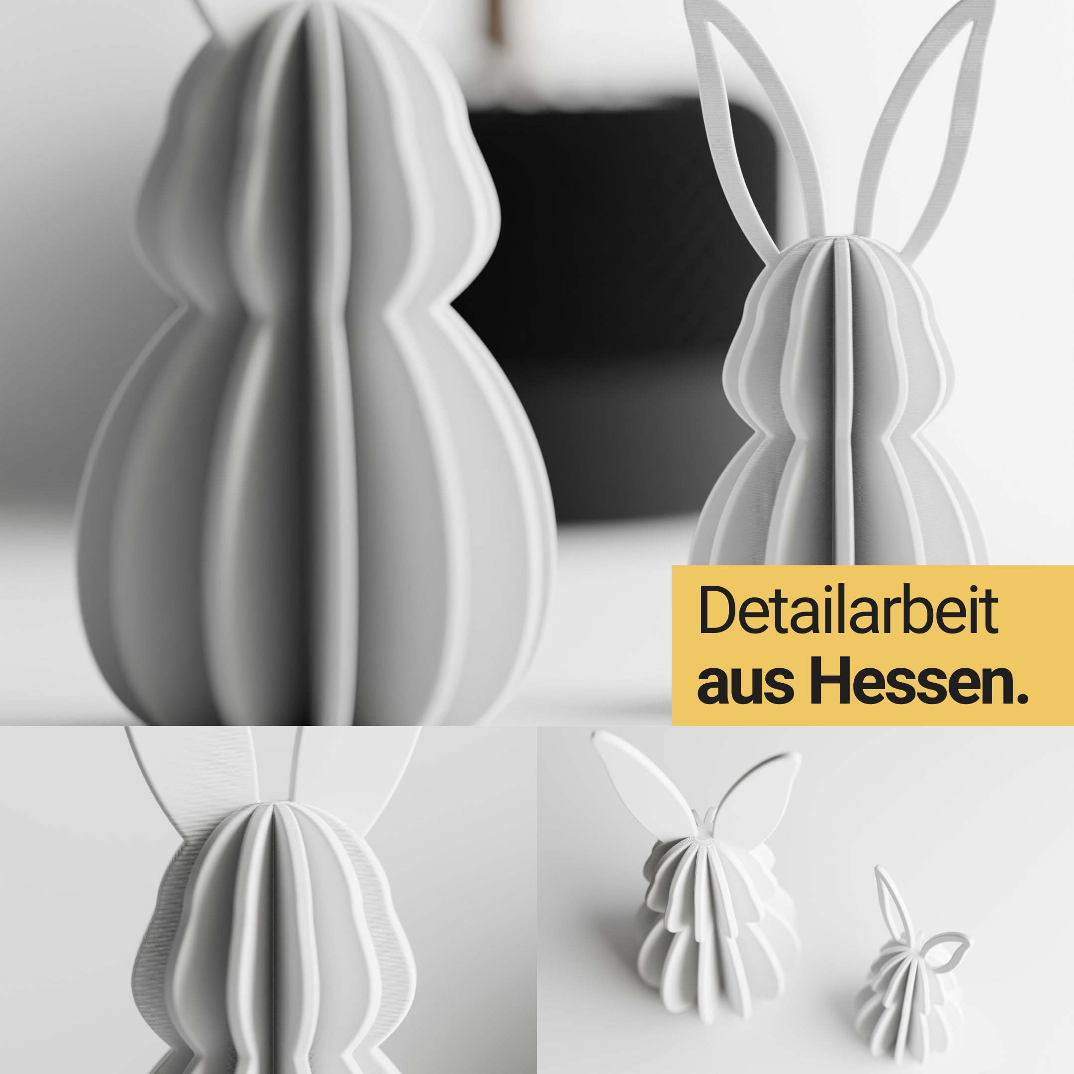 Osterhasen Set – Groß & Klein