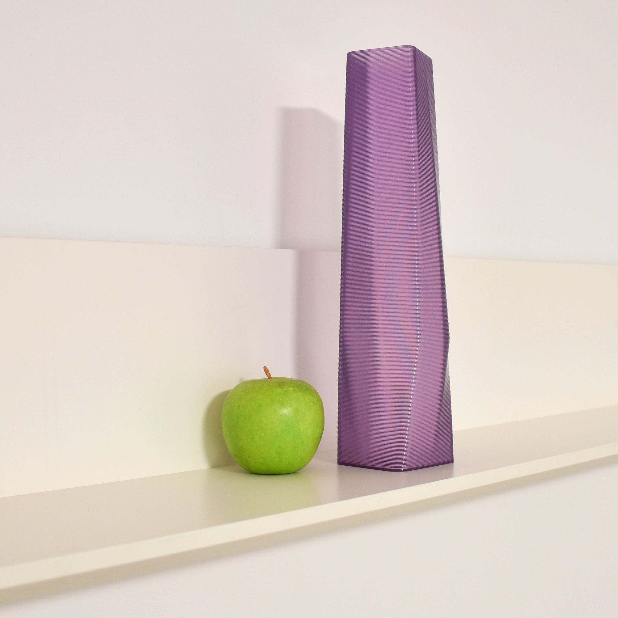 the vase - square (deco) - lila