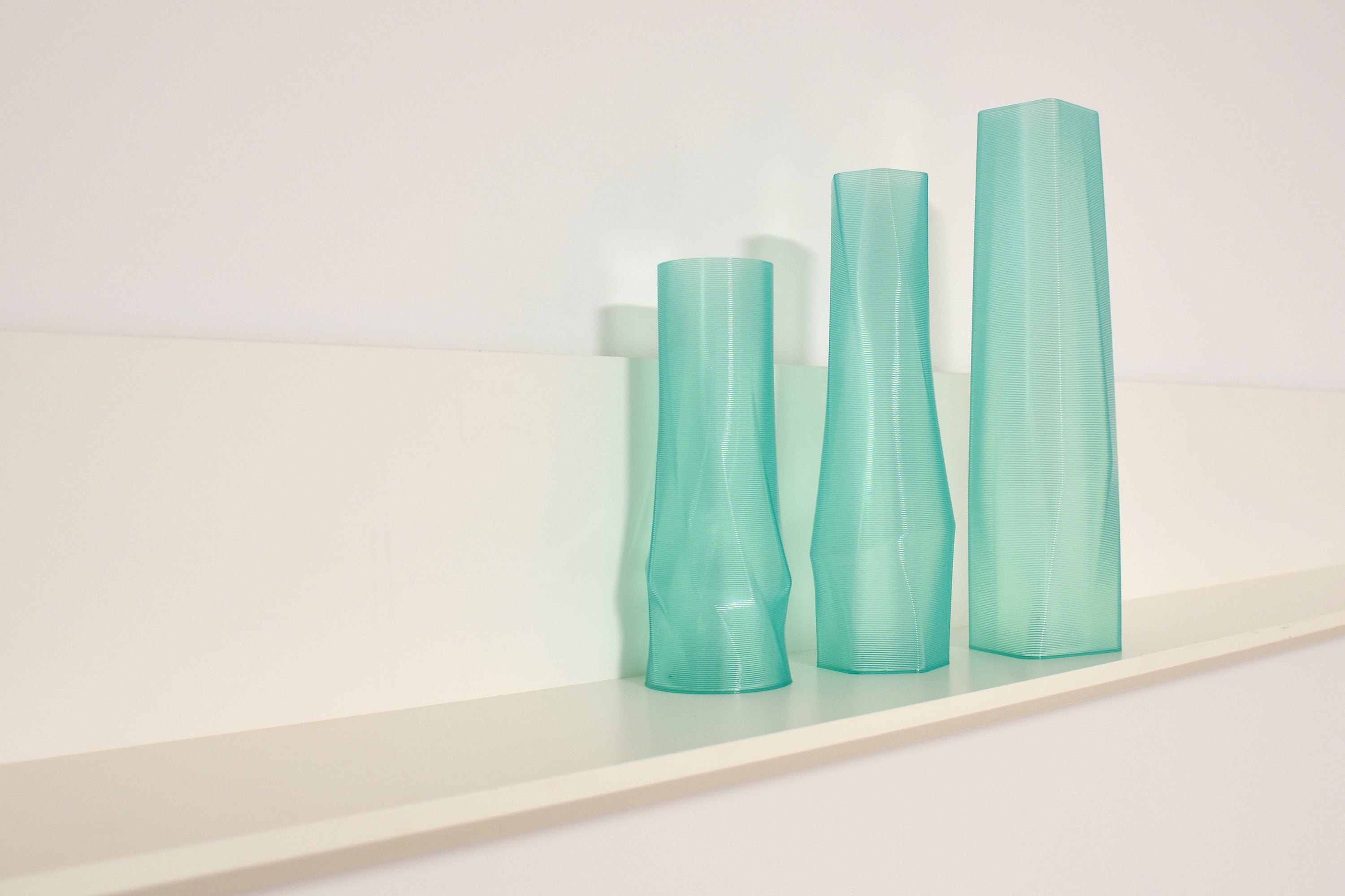 the vase - square (deco) - mintgrün
