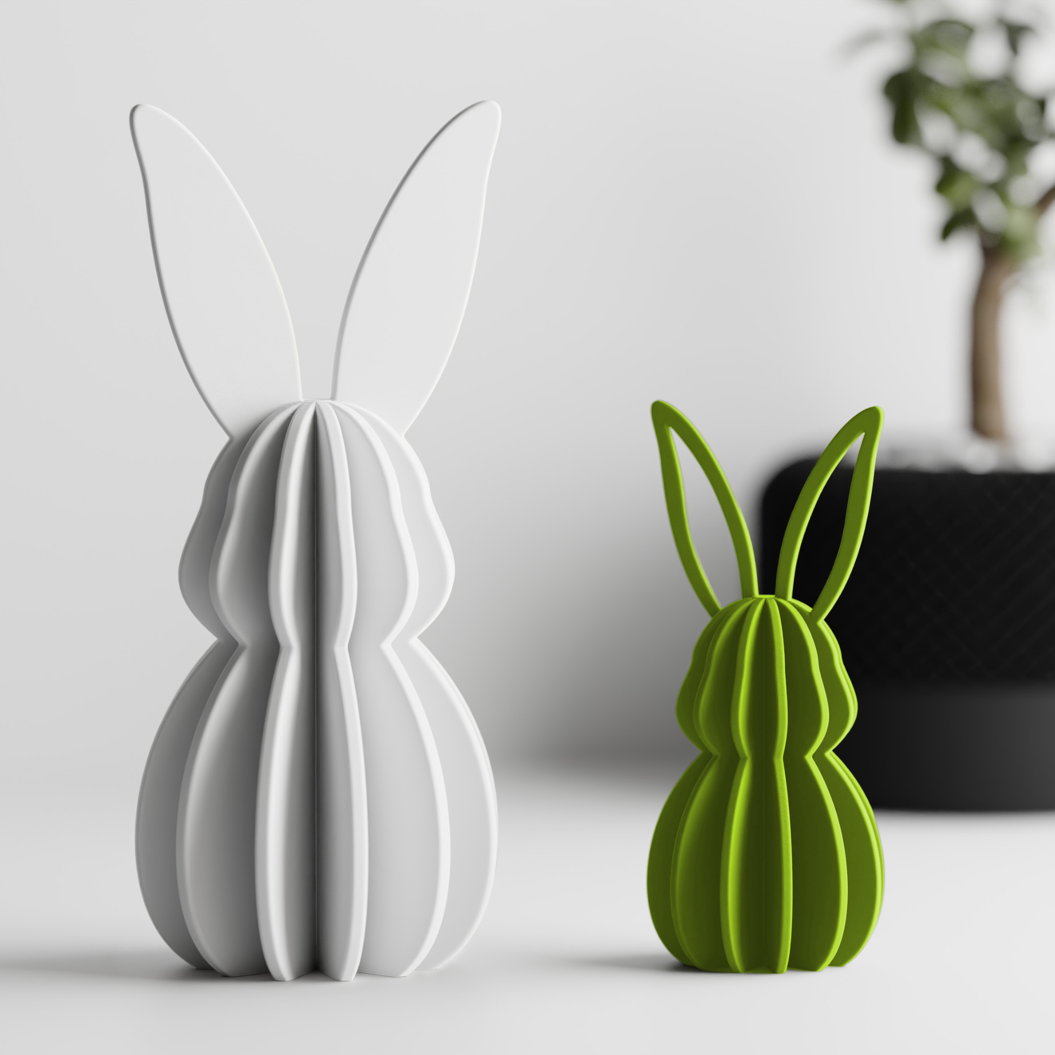 Osterhasen Set – Groß & Klein