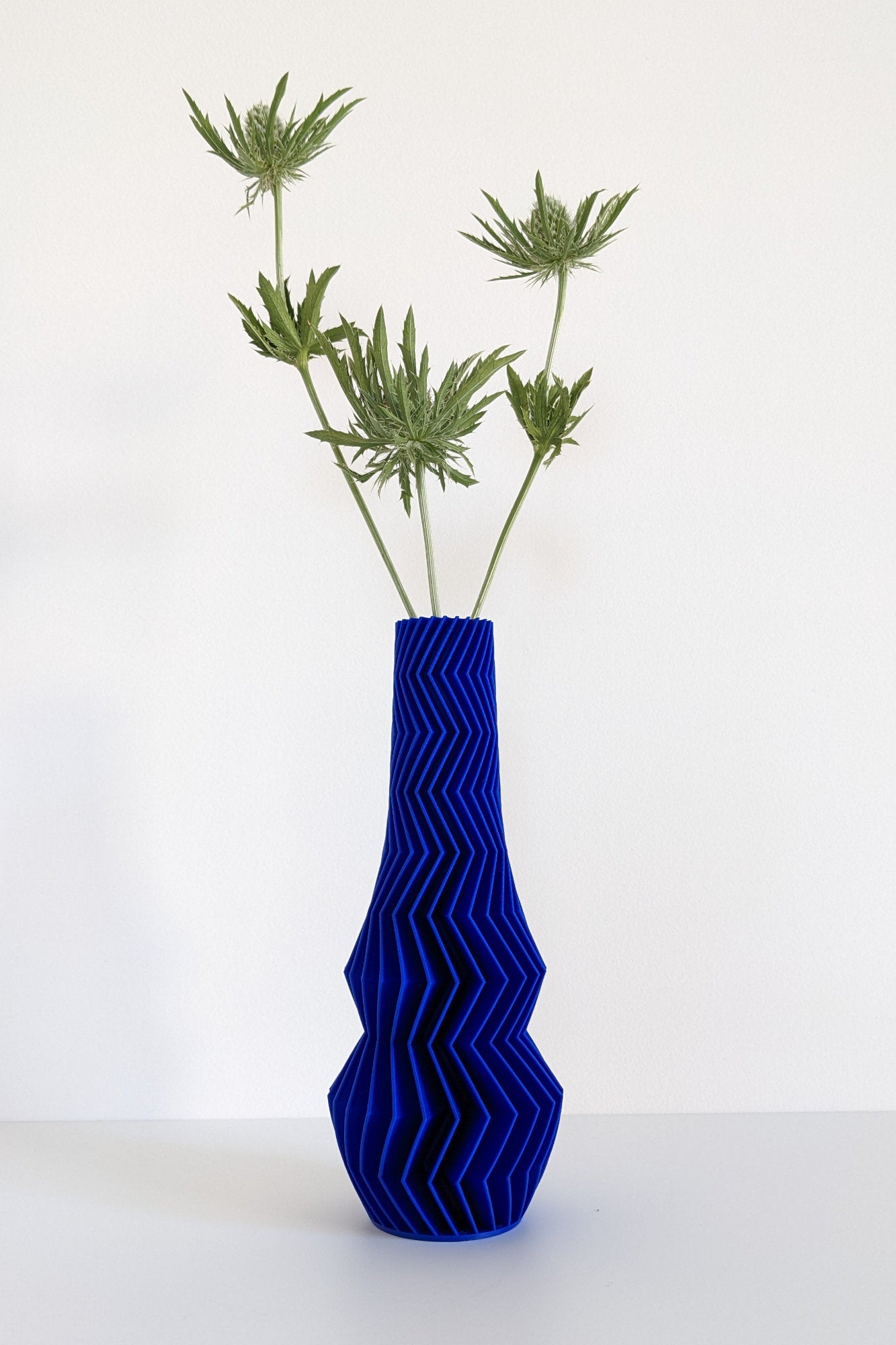 Zigzag One - Exclusive by Martin Žampach | Vase - blau